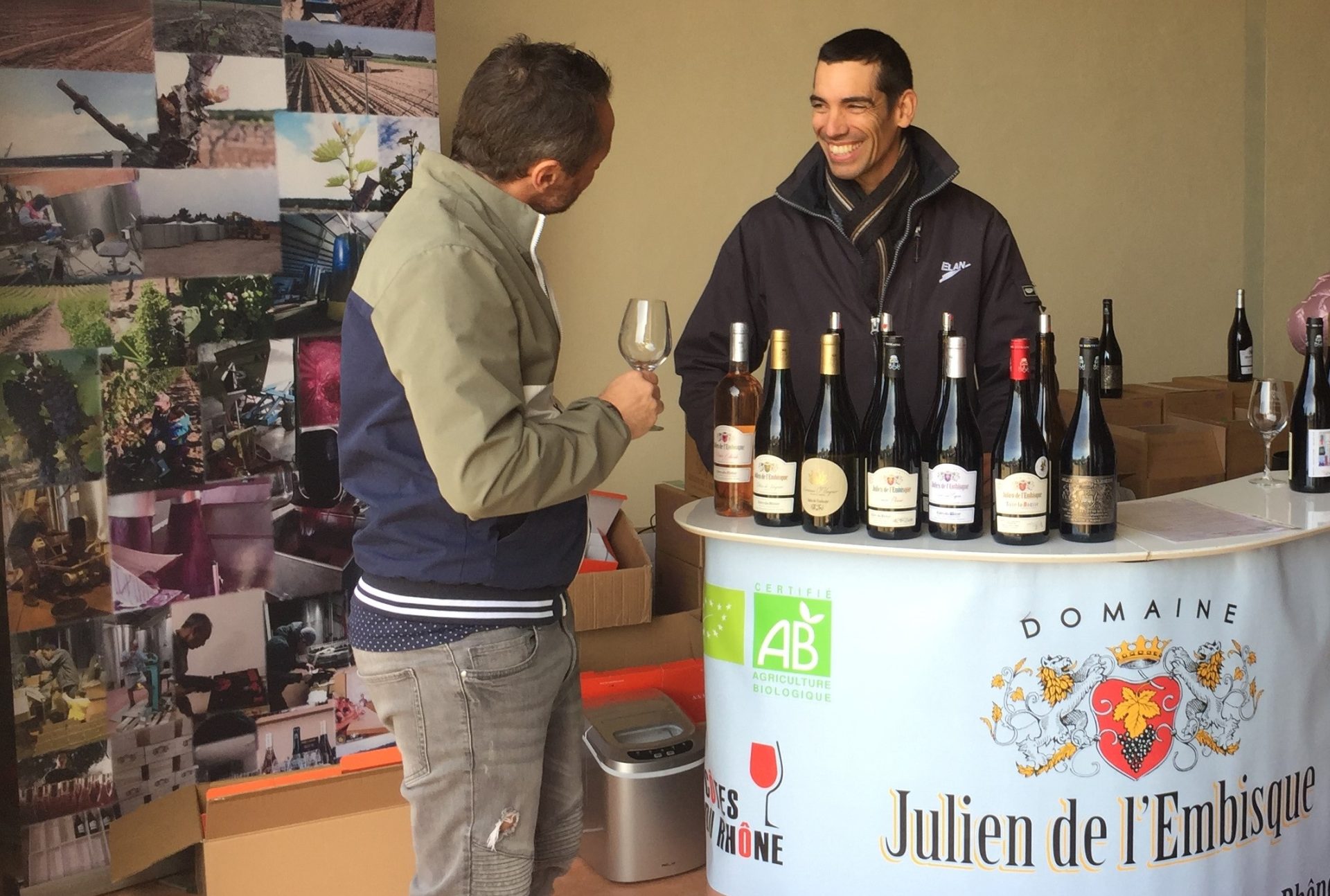 Domaine Julien de l’Embisque à Bollène